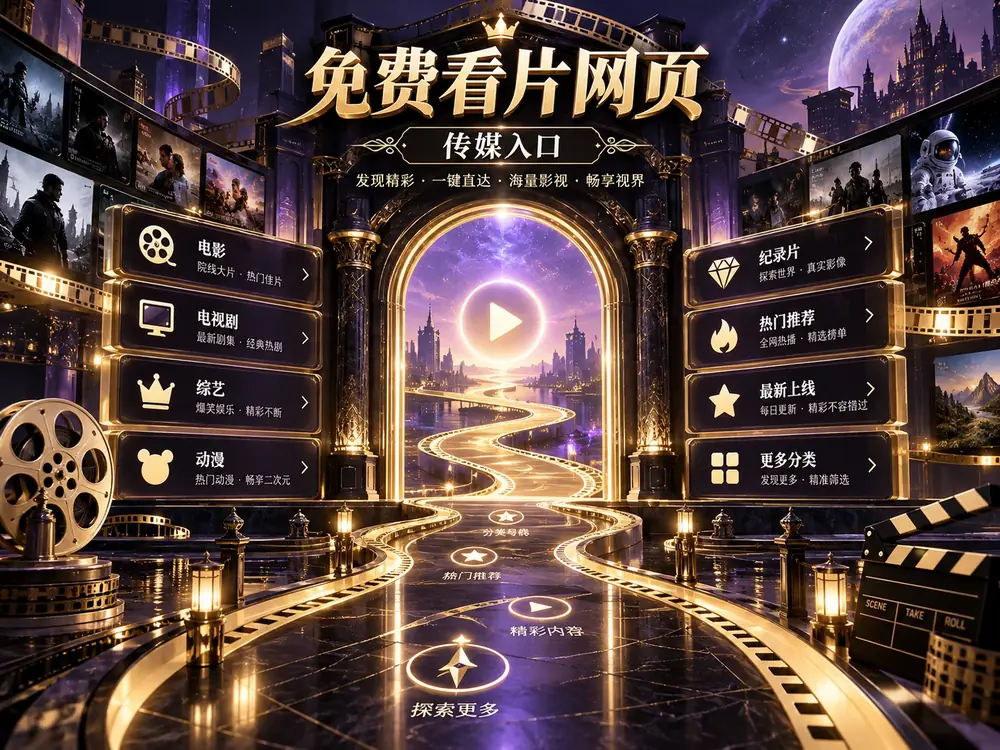 免费看片网页传媒入口视觉