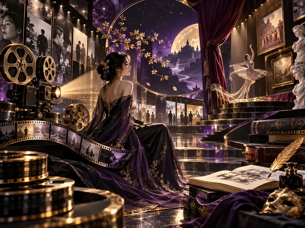 文化作品专题视觉